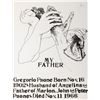Image 3 : Peter Paone, My Father, Portfolio of 16 Lithographs