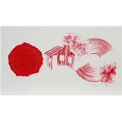 James Rosenquist, Hot Lake (2nd State), Aquatint Etching