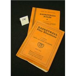 1937-38 BASKETBALL Rules & Play Book