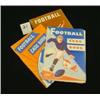 Image 1 : Lot of 3 - 1940's FOOTBALL Case Books
