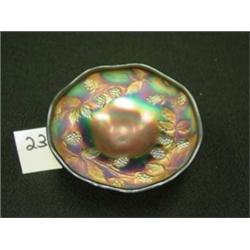 AMETHYST CARNIVAL Glass Compote