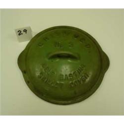 GREEN GRISWOLD No 3 Self-Basting Cover