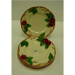 Vintage Franciscan APPLE 8" Plates 