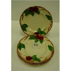 Vintage Franciscan APPLE 8" Plates 
