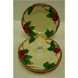 Vintage Franciscan APPLE 8" Plates 