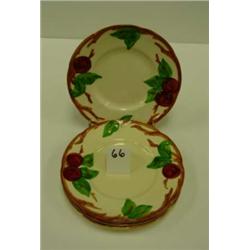 Vintage Franciscan APPLE Bread Plates