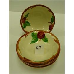 Vintage Franciscan APPLE Cereal Bowls