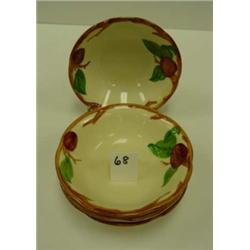 Vintage Franciscan APPLE Cereal Bowls