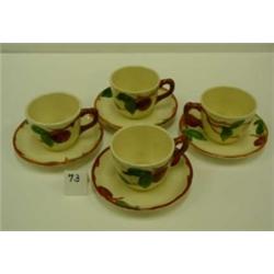 Vintage Franciscan APPLE Cups/Saucers