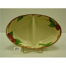 Vintage Franciscan APPLE Oval Div Dish