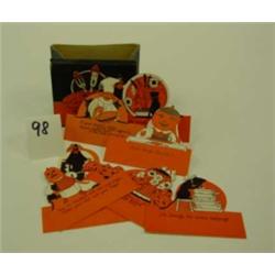 1940's Halloween RUSTCRAFT Place Cards