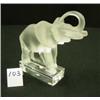 Image 1 : LALIQUE Elephant Frosted Paperweight