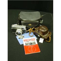 MINOLTA Hi-Matic 7 Camera w/Accessories