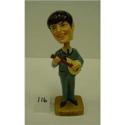 Beatles PAUL McCARTNEY 1964 Car Nodder