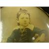Image 3 : Round Framed VICTORIAN PHOTO Young Girl