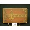 Image 1 : 1878 Antique AUTOGRAPH BOOK Fancy Cover