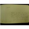 Image 3 : 1878 Antique AUTOGRAPH BOOK Fancy Cover