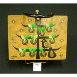 COLLINS OF TEXAS Jeweled Bag MONEY TREE