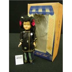 1952 A&H MARCIE Oriental Doll In Box