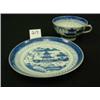 Image 1 : Chinese Export CANTON Tea Cup & Saucer