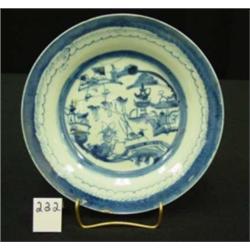 Chinese Export CANTON Deep Plate