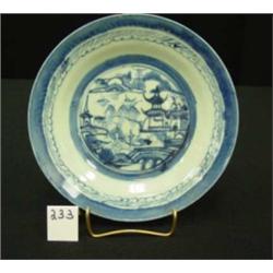 Chinese Export CANTON Deep Plate