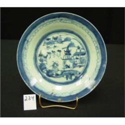 Chinese Export CANTON Deep Plate
