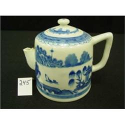 Chinese Export CANTON Teapot/Tea Pot