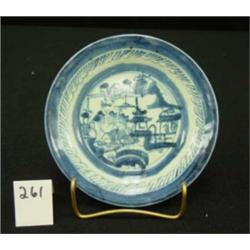 Chinese Export CANTON Plate 5-7/8"