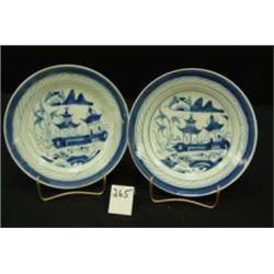 Chinese Export CANTON Plates (2)