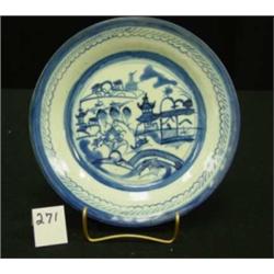 Chinese Export CANTON Plate 8-1/2"