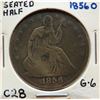 Image 1 : 1856 O Seated Liberty Half Dollar VG8. $40-60