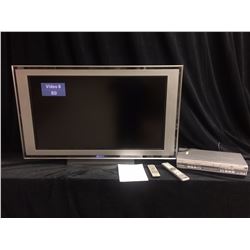 40" SONY BRAVIA LCD DIGITAL COLOUR TELEVISION W/ PANASONIC DVD/VHS PLAYER
