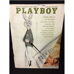 PLAYBOY MAGAZINE (JUNE 1963)