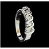 Image 4 : 0.30 ctw Diamond Ring - 14KT White Gold
