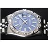 Image 3 : Rolex Stainless Steel Blue Diamond DateJust Men's Watch