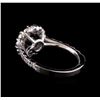 Image 3 : 2.61 ctw Black Diamond Ring - 14KT White Gold