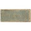 Image 2 : 1864 $10 The Confederate States of America Note T-68 CC