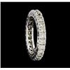 Image 4 : 1.09 ctw Diamond Eternity Ring - 14KT White Gold