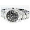 Image 8 : Rolex Stainless Steel Diamond DateJust Men's Watch
