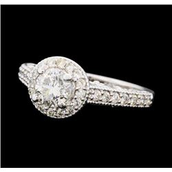 1.29 ctw Diamond Ring - 14KT White Gold