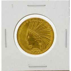 1910-D $10 BU Indian Head Eagle Gold Coin