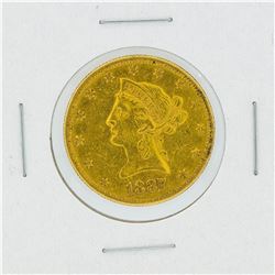 1887-S $10 XF Liberty Head Eagle Gold Coin