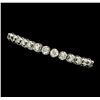 Image 2 : 10.00 ctw Diamond Bracelet - 14KT White Gold