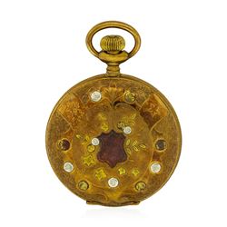 Antique Hampden Watch Co. Pocket Watch - 14KT Yellow Gold