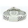 Image 7 : Rolex Stainless Steel Dark Rhodium Roman Sapphire DateJust Men's Watch