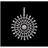 Image 1 : 2.78 ctw Diamond Pendant - 18KT White Gold