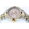 Image 7 : Rolex Two-Tone Diamond and Ruby DateJust Ladies Watch