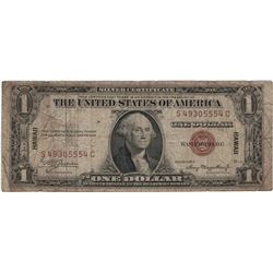 1935 $1 Hawaii Federal Reserve Note Currency