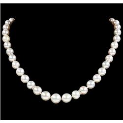 Pearl and Diamond Necklace